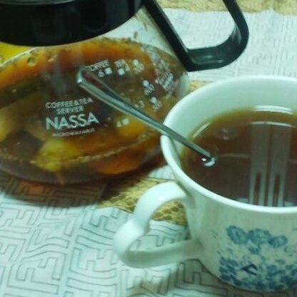 いつも飲んでいる生姜紅茶に入れてみました。甘さとまろやかさとほのかにいい香りがしておいしかったです。ごちそうさま！
